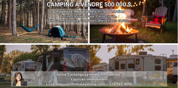 Camping en Chaudière-Appalaches